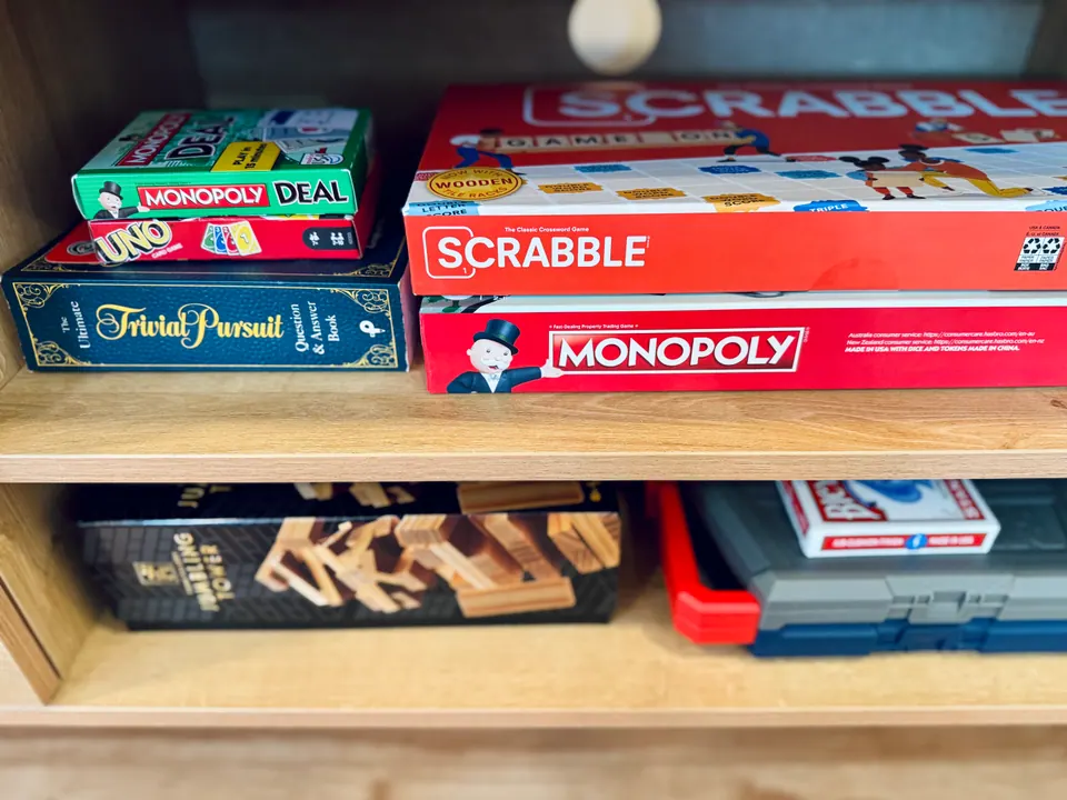 Board games for guests